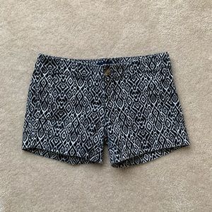American Eagle Tribal Print Shorts